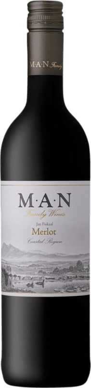 8,95 € 免费送货 | 红酒 MAN Jan Fiskaal 南非 Merlot, Cabernet Sauvignon, Nebbiolo 瓶子 75 cl