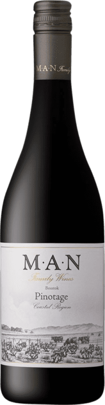 6,95 € Бесплатная доставка | Красное вино MAN Bosstok Южная Африка Pinotage бутылка 75 cl