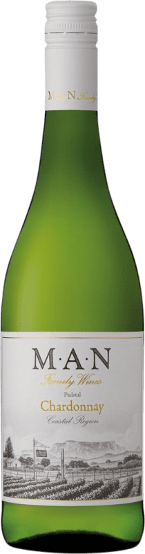 8,95 € Бесплатная доставка | Белое вино MAN Padstal Южная Африка Chardonnay бутылка 75 cl