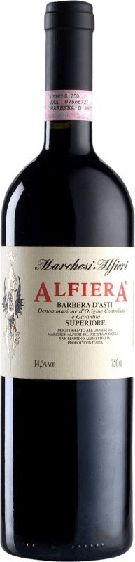 49,95 € 免费送货 | 红葡萄酒 Marchesi Alfieri Alfiera 特级 D.O.C. Barbera d'Asti 皮埃蒙特 意大利 Barbera — 巴贝拉 75 cl