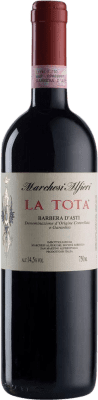 21,95 € Бесплатная доставка | Красное вино Marchesi Alfieri La Tota D.O.C. Barbera d'Asti Пьемонте Италия Barbera бутылка 75 cl