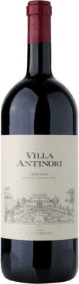 48,95 € 免费送货 | 红酒 Marchesi Antinori Rosso I.G.T. Toscana 托斯卡纳 意大利 Merlot, Syrah, Cabernet Sauvignon, Sangiovese 瓶子 Magnum 1,5 L