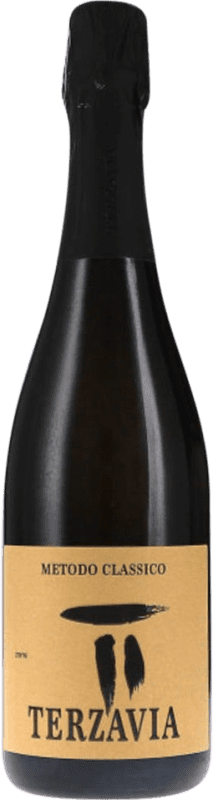 32,95 € Envoi gratuit | Blanc mousseux Marco de Bartoli Metodo Classico Terzavia Extra- Brut D.O.C. Sicilia Sicile Italie Grillo Bouteille 75 cl