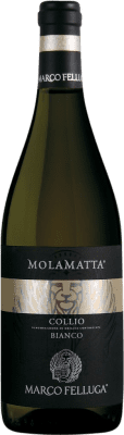 35,95 € 送料無料 | 白ワイン Marco Felluga Molamatta Bianco D.O.C. Collio Goriziano-Collio イタリア Nebbiolo, Ribolla Gialla, Tocai Friulano ボトル 75 cl