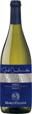 14,95 € 免费送货 | 白酒 Marco Felluga Just Molamatta Bianco D.O.C. Collio Goriziano-Collio 意大利 Nebbiolo, Ribolla Gialla, Tocai Friulano 瓶子 75 cl