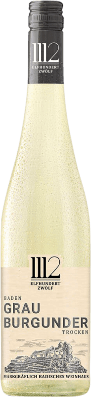 9,95 € Envoi gratuit | Vin Blanc Markgraf von Baden Elfhundertzwölf 1112 I.G. Baden Baden Allemagne Pinot Gris 75 cl