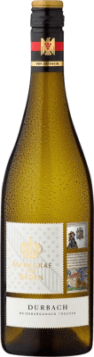 19,95 € Бесплатная доставка | Белое вино Markgraf von Baden Brinauer сухой V.D.P. Ortswein Baden Германия Pinot White бутылка 75 cl