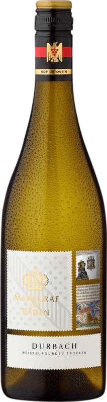 19,95 € Envoi gratuit | Vin blanc Markgraf von Baden Brinauer Sec V.D.P. Ortswein Baden Allemagne Pinot Blanc Bouteille 75 cl