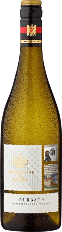 19,95 € Spedizione Gratuita | Vino Bianco Markgraf von Baden Brinauer Trocken — Secco VDP Ortswein — Vino di Village Baden Germania Pinot Bianco Bottiglia 75 cl