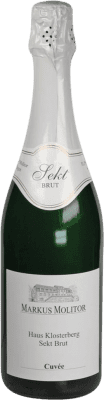 19,95 € Envio grátis | Espumante branco Markus Molitor Haus Klosterberg Cuvée Deutscher Sekt Brut Q.b.A. Mosel Mosel Alemanha Riesling Garrafa 75 cl