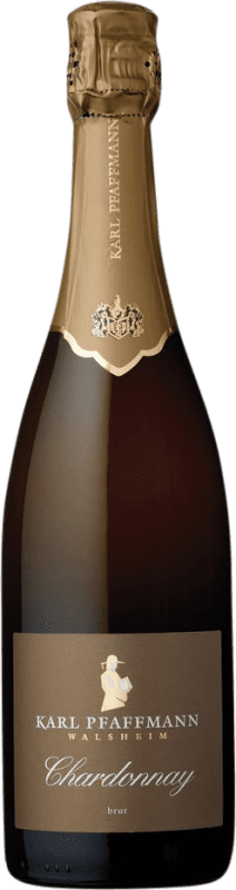 19,95 € 送料無料 | 白のスパークリングワイン Markus Pfaffmann Brut — ブリュット Q.b.A. Pfälz Pfälz ドイツ Chardonnay — シャルドネ 75 cl