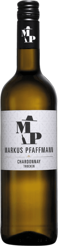 10,95 € 免费送货 | 白葡萄酒 Markus Pfaffmann MP Trocken — 干型 Q.b.A. Pfälz 普法尔茨 德国 Chardonnay — 莎当妮 75 cl