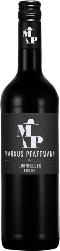 6,95 € 免费送货 | 红酒 Markus Pfaffmann MP 干 Q.b.A. Pfälz 普法尔茨 德国 Dornfelder 瓶子 75 cl