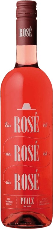 10,95 € Envoi gratuit | Vin Rosé Markus Pfaffmann Trocken — Sec Rosé Q.b.A. Pfälz Pfälz Allemagne Dornfelder Bouteille 75 cl