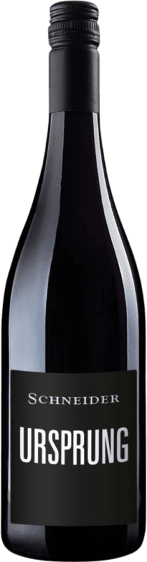 14,95 € Free Shipping | Red Wine Markus Schneider Ursprung Trocken — Dry Q.b.A. Pfälz Pfälz Germany Merlot, Cabernet Sauvignon, Portugieser Bottle 75 cl