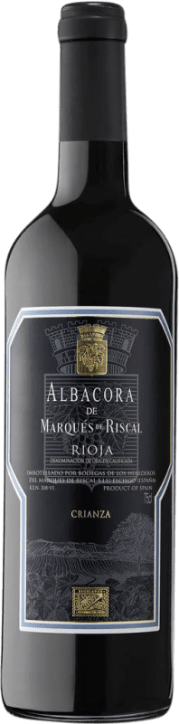 13,95 € 免费送货 | 红酒 Marqués de Riscal Albacora D.O.Ca. Rioja 拉里奥哈 西班牙 Graciano, Nebbiolo 瓶子 75 cl