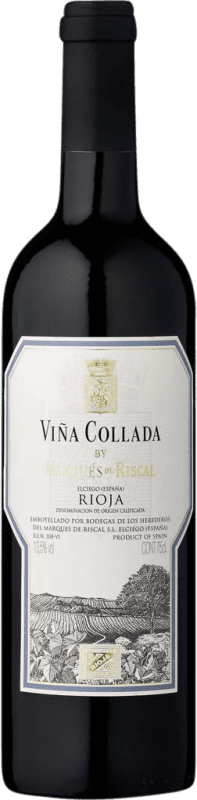 10,95 € Kostenloser Versand | Rotwein Marqués de Riscal Viña Collada D.O.Ca. Rioja La Rioja Spanien Tempranillo Flasche 75 cl