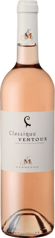 12,95 € Envio grátis | Vinho Rosé Marrenon Clássico, Rosé A.O.C. Côtes du Ventoux Rhône França Garnacha — Grenache, Nebbiolo 75 cl
