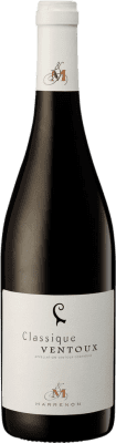 9,95 € 免费送货 | 红酒 Marrenon Classique Rouge A.O.C. Côtes du Ventoux 罗纳 法国 Grenache Tintorera, Nebbiolo 瓶子 75 cl