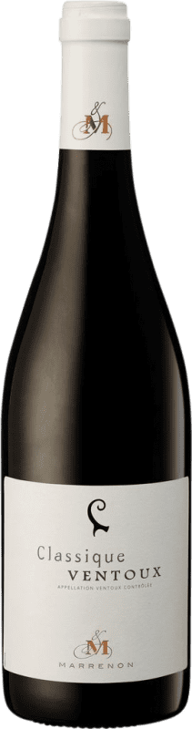 9,95 € Бесплатная доставка | Красное вино Marrenon Classique Rouge A.O.C. Côtes du Ventoux Рона Франция Grenache Tintorera, Nebbiolo бутылка 75 cl