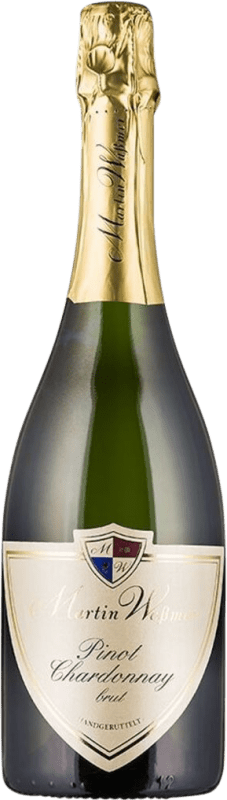 26,95 € Бесплатная доставка | Белое игристое Martin Waßmer Pinot Chardonnay Sekt брют I.G. Baden Baden Германия Chardonnay, Pinot White бутылка 75 cl