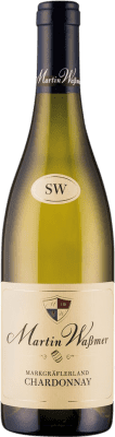 22,95 € 免费送货 | 白酒 Martin Waßmer 干 I.G. Baden Baden 德国 Chardonnay 瓶子 75 cl