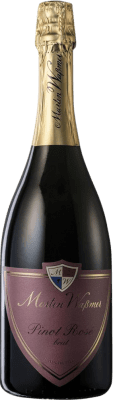 19,95 € 免费送货 | 玫瑰气泡酒 Martin Waßmer Rosé Sekt 香槟 I.G. Baden Baden 德国 Pinot White 瓶子 75 cl