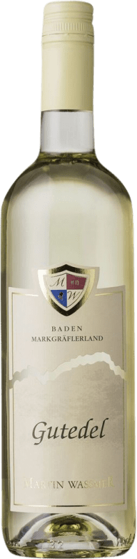 9,95 € 免费送货 | 白酒 Martin Waßmer Markgräflerland 干 I.G. Baden Baden 德国 Chasselas 瓶子 75 cl