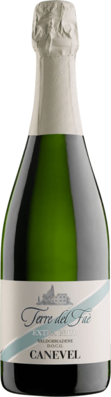 31,95 € Envio grátis | Espumante Branco Masi Casa Canevel Terra del Faè Extra Brut — Extra Bruto Itália Glera Garrafa 75 cl