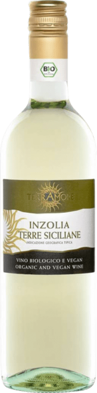 7,95 € Free Shipping | White wine Massucco TerrAmore D.O.C. Sicilia Sicily Italy Inzolia Bottle 75 cl
