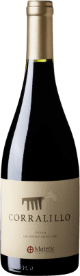 32,95 € Envío gratis | Vino Tinto Matetic Corralillo I.G. Valle de Casablanca Chile Syrah 75 cl