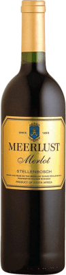 26,95 € Envoi gratuit | Vin rouge Meerlust I.G. Stellenbosch Stellenbosch Afrique du Sud Merlot Bouteille 75 cl