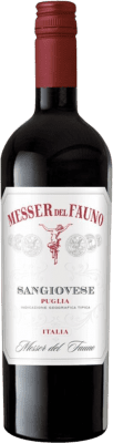 7,95 € 免费送货 | 红酒 Messer del Fauno I.G.T. Puglia 普利亚大区 意大利 Sangiovese 瓶子 75 cl