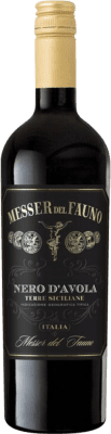 9,95 € Envoi gratuit | Vin Rouge Messer del Fauno D.O.C. Sicilia Sicile Italie Nero d'Avola 75 cl