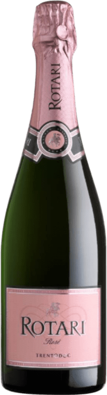 19,95 € Envoi gratuit | Vin Mousseux Rosé Mezzacorona Rotari Rosé Brut D.O.C. Trentino Trentin Italie Bouteille 75 cl