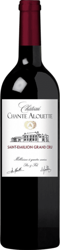 27,95 € 送料無料 | 赤ワイン Michel Chapoutier Château Chante Alouette A.O.C. Saint-Émilion ボルドー フランス Merlot, Cabernet Franc ボトル 75 cl
