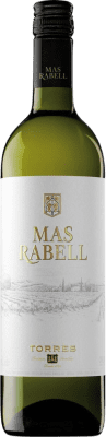 9,95 € Envio grátis | Vinho branco Miguel Torres Mas Rabell Blanco D.O. Catalunya Catalunha Espanha Grenache Branca, Parellada Garrafa 75 cl