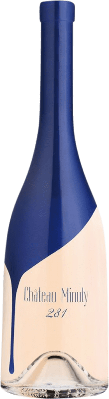 54,95 € 送料無料 | ロゼワイン Château Minuty 281 A.O.C. Côtes de Provence プロヴァンス フランス Grenache, Nebbiolo ボトル 75 cl