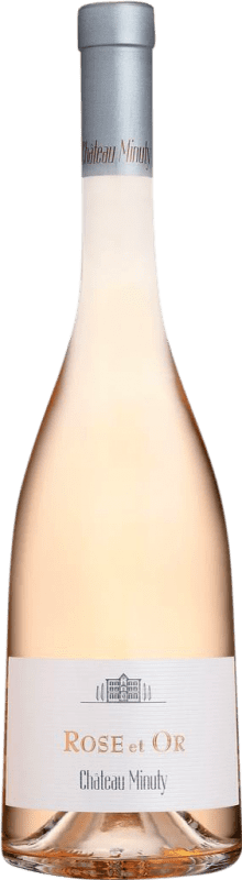 64,95 € 送料無料 | ロゼワイン Château Minuty Rosé et Or A.O.C. Côtes de Provence プロヴァンス フランス Grenache, Nebbiolo マグナムボトル 1,5 L