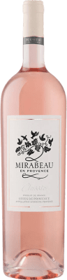 41,95 € 免费送货 | 玫瑰酒 Le Mirabeau Classic Rosé A.O.C. Côtes de Provence 法国 Grenache, Nebbiolo 瓶子 Magnum 1,5 L