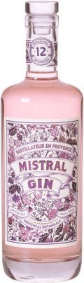 36,95 € Kostenloser Versand | Gin Mistral Gin Frankreich Medium Flasche 50 cl