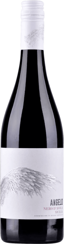 11,95 € Free Shipping | Red wine Mondo del Vino Angelo D.O.C. Sicilia Sicily Italy Nero d'Avola Bottle 75 cl