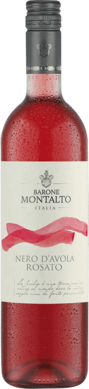 8,95 € 免费送货 | 玫瑰酒 Mondo del Vino Rosato D.O.C. Sicilia 西西里岛 意大利 Nero d'Avola 瓶子 75 cl