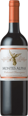 23,95 € 免费送货 | 红酒 Montes Alpha I.G. Valle Central 中央谷地 智利 Merlot, Cabernet Sauvignon 瓶子 75 cl