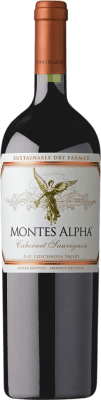 47,95 € Free Shipping | Red wine Montes Alpha I.G. Valle Central Central Valley Chile Merlot, Cabernet Sauvignon Magnum Bottle 1,5 L