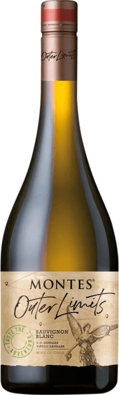19,95 € Envío gratis | Vino Blanco Montes Outer Limits I.G. Valle Central Valle Central Chile Sauvignon 75 cl