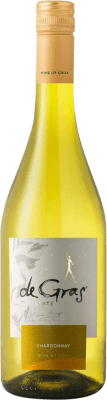 5,95 € 送料無料 | 白ワイン MontGras San José De Gras I.G. Valle Central セントラルバレー チリ Chardonnay ボトル 75 cl