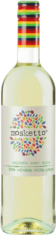 8,95 € Бесплатная доставка | Белое вино Mosketto Bianco Италия Muscat, Brachetto бутылка 75 cl