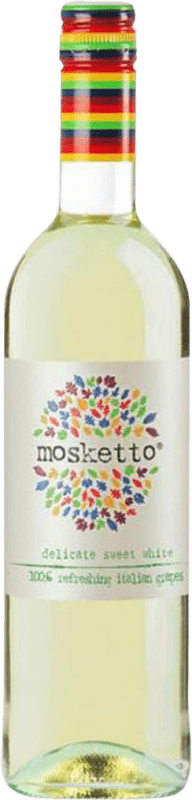 6,95 € Envío gratis | Vino Blanco Mosketto Italia Moscato, Brachetto 75 cl