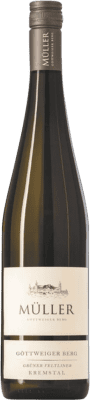 12,95 € Kostenloser Versand | Weißwein Müller Göttweiger Berg D.A.C. Kremstal Niederösterreich Österreich Grüner Veltliner 75 cl